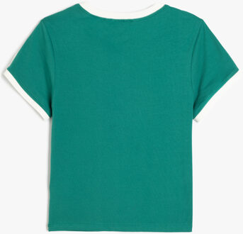 TSHIRT SS Printed T-Shirt Kaki