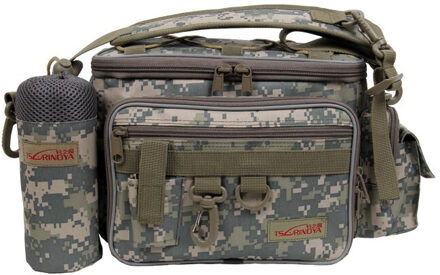 Tsurinoya Grote Capaciteit Vissen Tas 27X10X20Cm Multifunctionele 600D Nylon Waterdichte Outdoor Taille Schouder tas Visgerei
