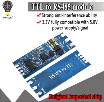 TTL Turn To RS485 Module Hardware Automatic Flow Control Module Serial UART Level Mutual Conversion Power Supply Module 3.3V 5V