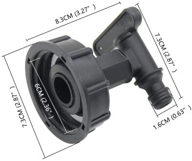 Ttlife 3/4 "Ibc Tank Tap 1000L Ton Emmer Klep Adapter Schroefdraad Connector Huis Tuin Irrigatie Schakelaar Connectors Gereedschap