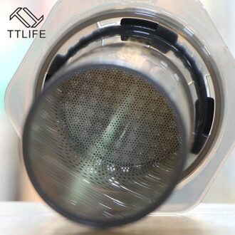 TTLIFE 304 Roestvrij Staal Koffie Filter 0.2mm Ronde Gat Koffie Machine Filter Gereedschap Accessoires Herbruikbare Metalen Staal Mesh 3 stk