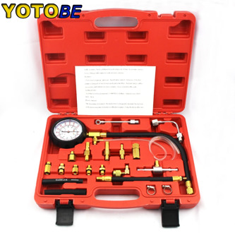 TU-114 Professional Fuel System Testing Gauge Fuel Pressure Tester Set