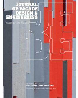 Tu Delft Open Journal Of Facade Design Engineering - Journal Of Facade Design And Engineering