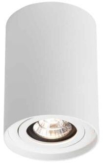 Tube GU10 Opbouwspot - Wit
