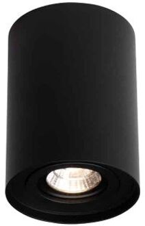 Tube GU10 Opbouwspot - Zwart