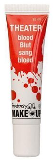 Tube horror nepbloed - 15 ml - Halloween verkleed accessoires - namaak bloed - filmbloed
