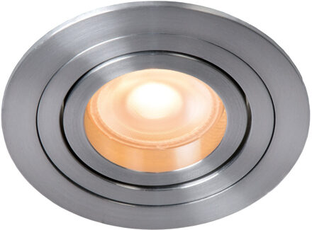 Tube - Inbouwspot - Ø 9 Cm - Gu10 - Mat Chroom Zilverkleurig