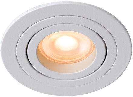 Tube - Inbouwspot - Ø 9 Cm - Gu10 - Wit