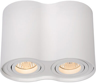 TUBE Plafondspot 2xGU10 - Wit