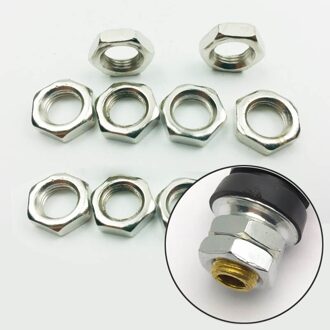 Tubeless Ventiel Hexagon Schroeven 12Mm 8V1 Voor Motorfiets Scooter Bromfiets Motor Wiel 10stk