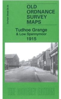 Tudhoe Grange & Low Spennymoor 1915 - Old Ordnance Survey Maps Of County Durham - Anthea Lang