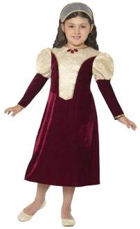 Tudor prinsessen kostuum meisje