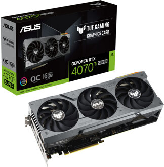 TUF Gaming GeForce RTX 4070 Ti SUPER OC Grafische kaart