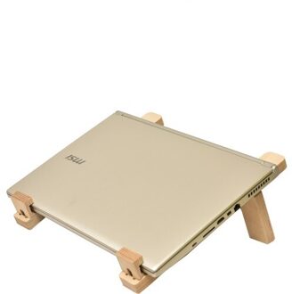 Tufetto Mahi-Mahi Verstelbare Hout Laptop En Boek Stand