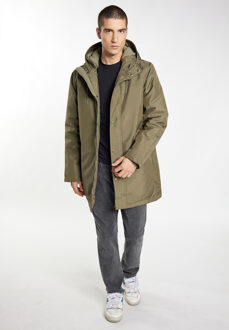 Tuffskull Arctische anorak Heren militaire olijf - maat S