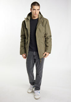 Tuffskull Arctische winterjas Heren militaire olijf