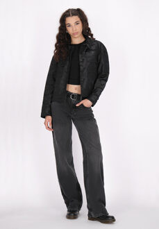 Tuffskull Blouson Dames Grijze camouflage - maat L Donkergrijs