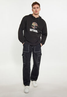Tuffskull Sweatshirt Heren zwart - maat M