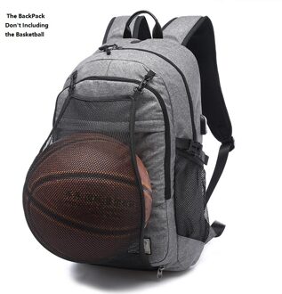 TUGUAN Solid 15.6 "Laptop Rugzak Met USB Lading Hub Computer Rugzakken College Schooltassen Waterdichte Reistassen voor Mannen 1696s grijs