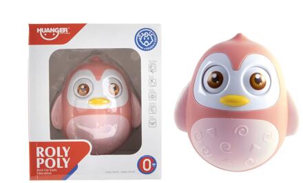 Tuimelaar Pinguïn roze 12cm