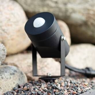 Tuin 24 bewegingsmelder met grondspies zwart