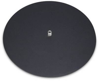 Tuin 24 grondplaat voor tuinpadverlichting, zwart