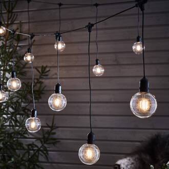 Tuin 24 LED lichtketting Deco Extra, uitbreiding zwart, helder