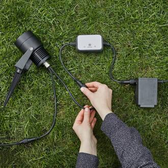 Tuin 24 LED spot, zwart, 9 watt