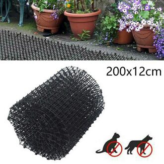 Tuin Anti-Kat Prikken Mat Verdrijven Kat Pest Scat Afschrikmiddel Spike Pad Dier Scarer Outdoor Benodigdheden 18Mm * 12Cm * 2M