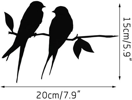 Tuin Art Outdoor Tuin Achtertuin Tak Metalen Rvs Art Metalen Vogel Yard Art Boom Vogel Dier Tuin Decoratie