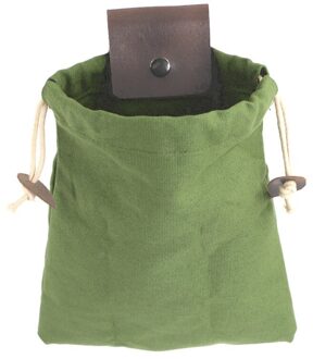 Tuin Canvas Bushcraft Tas Leer En Canvas Bushcraft Tas Tuin Fruit Plukken Tas Outdoor Camping Opbergtas Geel & Zwart