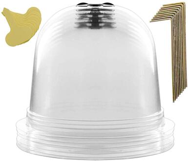 Tuin Cloche Plant Bell Cover Anti-Freeze Bell Jar Nail Plastic Mini Kas Voor Vorst Freeze Koude Plant Bescherming grow Box
