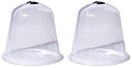 Tuin Cloche Plastic Beschermende Plant Bells Dome Ademend Covers Thermische Isolatie Hydrateren