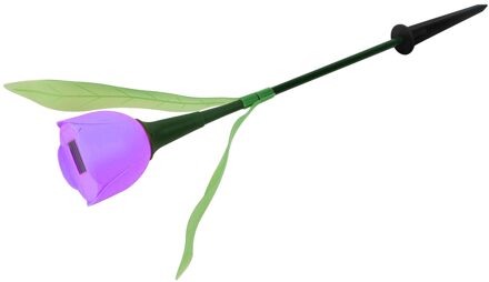 Tuin Decoratie Led Solar Chrysant Lamp Outdoor Kleurrijke Licht Solar Kleine Wilde Bloem Landschap Binnenplaats Gazon Lamp Qw