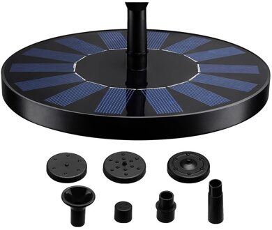 Tuin Decoratie Outdoor Solar Pomp, Vrijstaande Floating Solar Vogel Bad Water Pompen Voor Tuin Fuente De Agua
