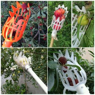 Tuin Fruit Picker Mand Boerderij Tuinieren Accessoires Bayberry Perzik Pruim Fruit Catcher Boom Vruchten Plukken Oogsten Gereedschap oranje