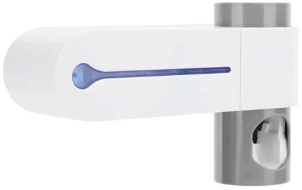 Tuin Groeien Licht Tandenborstelhouder Usb Led Ultraviolet Tandenborstel Rack Met Tandpasta Dispenser Badkamer Supply Aquarium Led