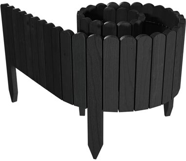 Tuin Hek Binnenplaats Decoratie Kan Roll Side Hek Tuin Outdoor Eenvoudige Plug-In Beschermende Plant Hek Tuinieren grijs