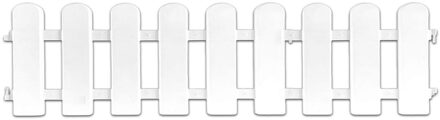 Tuin Hek Diy Piket Hek Te Installeren Tuin Decor Wit 50x13cm
