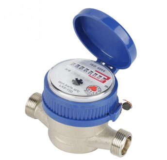 Tuin Home Keuken Universal Smart 15Mm 1/2Inch Koud Water Meter Roterende Teller Flow Maatregel Tap Clear lezingen Digitale Display