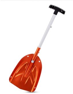 Tuin Ijskrabber Camping Spade Sneeuw Schop Nood Winter Outdoor Schoonmaken Tool Aluminium Telescopische Afneembare Auto