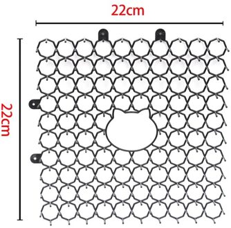 Tuin Kat Hond Scat Mat Katten Honden Repellent Mat Plastic Spike Houden Katten En Honden Van Graven Anti-Katten netwerk