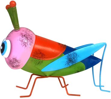 Tuin Locust Art Outdoor Tuin Achtertuin Metalen Dier Decoratie Thuis Deco Tuin Micro Landschap Leuke Dieren Decor # Y10 roze