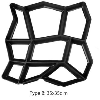 Tuin Lopen Bestrating Mal Diy Handleiding Bestrating Tool Cement Baksteen Stone Road Blok Beton Stepping Mallen Path Maker Herbruikbare F