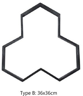 Tuin Lopen Bestrating Mal Diy Handleiding Bestrating Tool Cement Baksteen Stone Road Blok Beton Stepping Mallen Path Maker Herbruikbare