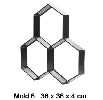 Tuin Lopen Bestrating Mal Diy Handleiding Bestrating Tool Cement Baksteen Stone Road Blok Beton Stepping Mallen Path Maker Herbruikbare