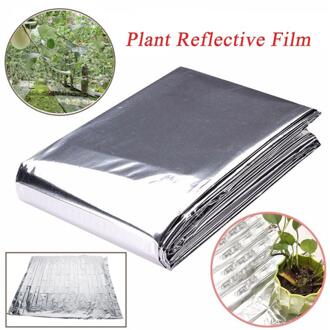 Tuin Muur Mylar Film Die Sheet Reflectie Coating Plant Covers Film Hydrocultuur Kas Die Folie Vellen 210x120cm