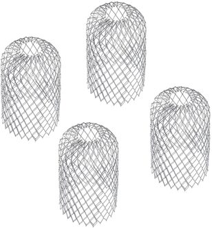 Tuin Netting Dakgoot Guard Filters Uitbreiden Filter Zeef Stopt Verstopping Bladeren 4 Pcs Drains Puin Afvoer Netto Cover Nuttig