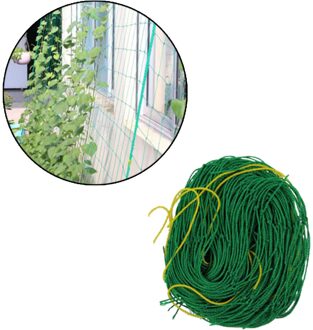 Tuin Nylon Trellis Netting Ondersteuning Klimmen Bean Plant Netten Gewassen Fruit Boom Groente Bloem Groeien Bescherming 3.6*1.8 M