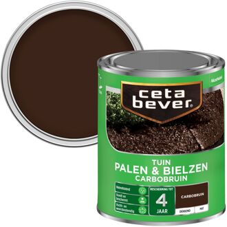 Tuin Palen & Bielzen Beits - Mat - Carbobruin - 750 ml